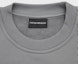 Purchase Emporio Armani FW24 灰色男士標誌印花長袖圓領衫。 6D1M95-1JTAZ-06K3