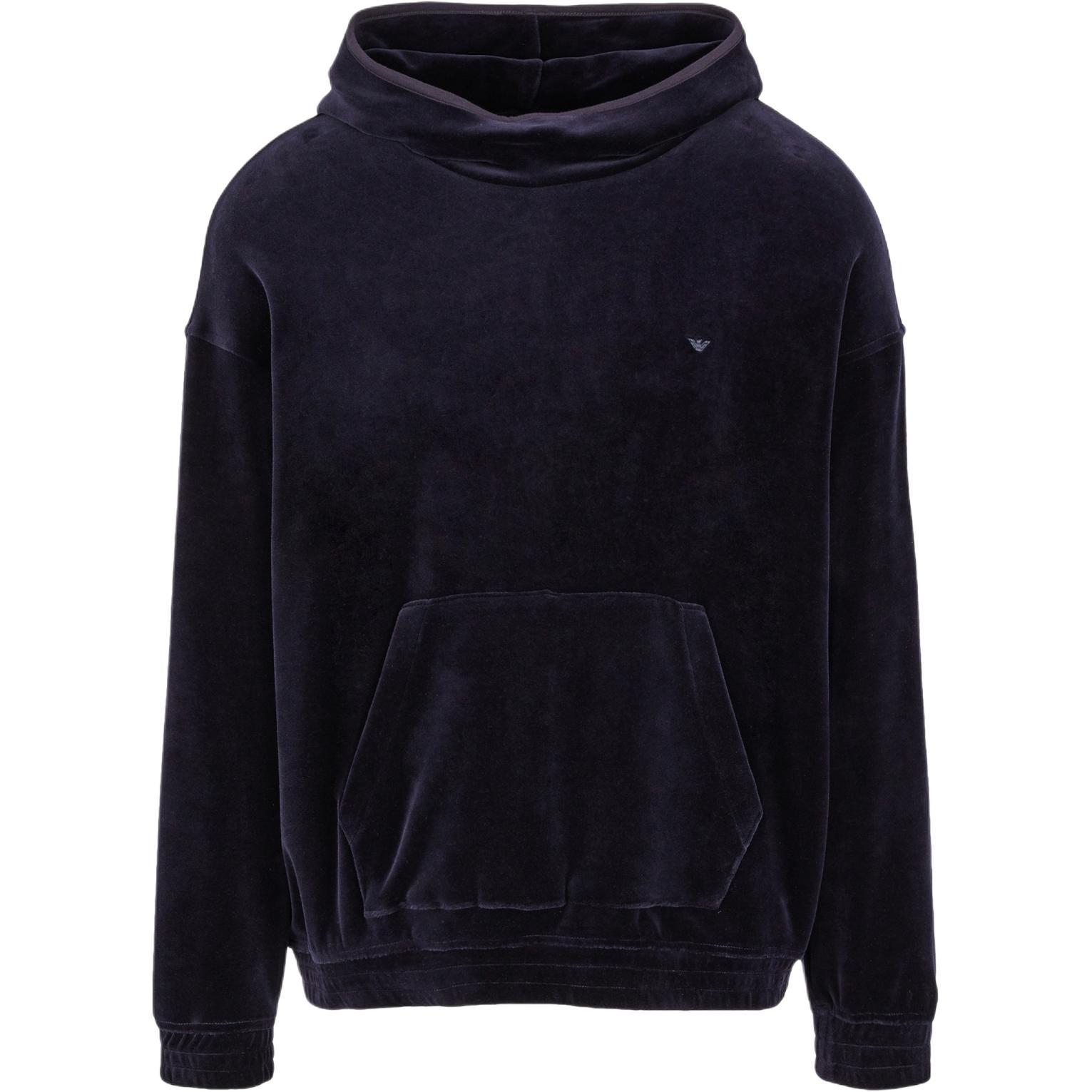 Emporio Armani FW24 Navy Blue Logo Crewneck Sweatshirt 6D1M77-1JOUZ-0920