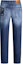 Lookbook Emporio Armani FW24 Jeans Biru Indigo Saku Zip Luntur 6R1J79-1D22Z-0942