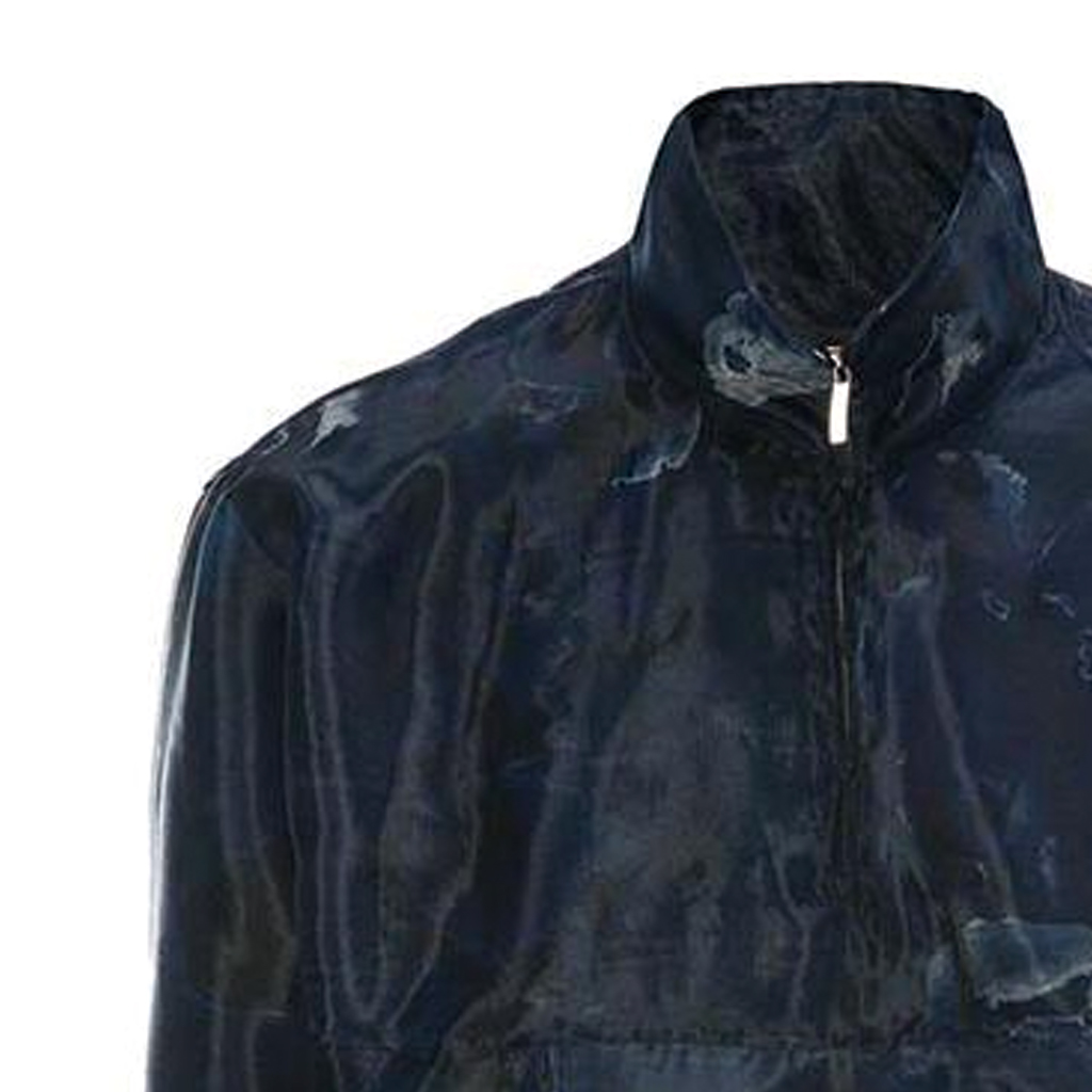 Emporio Armani Gradient High Neck Half-Zip Sweatshirt  Blue 51R530-51446-010 圖 6