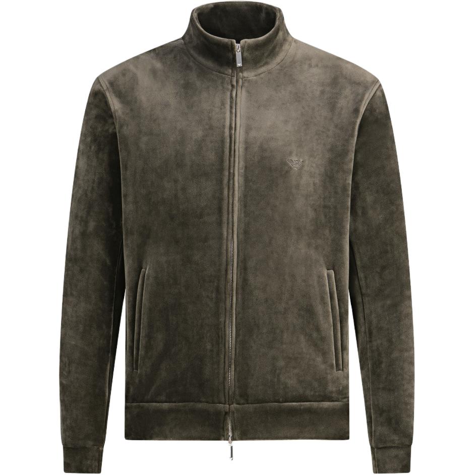 Order Chaqueta Casual Verde con Cremallera y Cuello Alto Emporio Armani FW23 6R1B7P-1JA8Z-0599