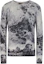 Buy Sudadera Emporio Armani Gris de Cachemir con Estampado Digital. 6K1MY51MF5Z1F907