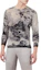 Lookbook Sudadera Emporio Armani Gris de Cachemir con Estampado Digital. 6K1MY51MF5Z1F907
