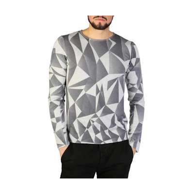 Emporio Armani Grey Crewneck Sweatshirt 39-6X1M27-1ME2Z-0631