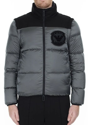 Emporio Armani Jaket Puff Kelabu Musim Sejuk Slim-Fit Santai 6G1BP8-1NINZ-0657 Shop Emporio Armani Jaket Puff Kelabu Musim Sejuk Slim-Fit Santai 6G1BP8-1NINZ-0657