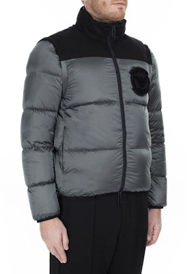 Emporio Armani Jaket Puff Kelabu Musim Sejuk Slim-Fit Santai 6G1BP8-1NINZ-0657 Details for Emporio Armani Jaket Puff Kelabu Musim Sejuk Slim-Fit Santai 6G1BP8-1NINZ-0657