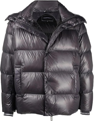 エンポリオアルマーニ グレー無地 フード付きジップダウンジャケット 6K1B88-1NPDZ-0633 Order エンポリオアルマーニ グレー無地 フード付きジップダウンジャケット 6K1B88-1NPDZ-0633