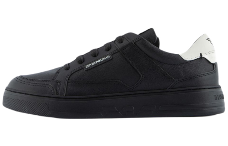 Emporio Armani Hammered Low Top 'Black Fashion' X4X568XN162K599