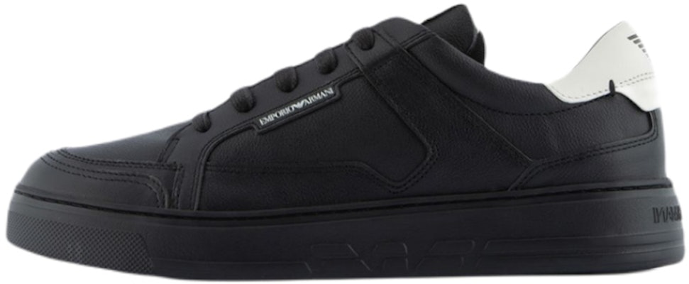 Emporio Armani Hammered Low Top 'Black Fashion' X4X568XN162K599 Buy Emporio Armani Hammered Low Top 'Black Fashion' X4X568XN162K599