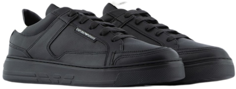 Emporio Armani Hammered Low Top 'Moda Negra' X4X568XN162K599 Lookbook Emporio Armani Hammered Low Top 'Moda Negra' X4X568XN162K599