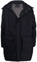 Emporio Armani Hidden Closure Puffer Jacket Navy Blue. 6K1L77-1NYJZ-0920 Emporio Armani Hidden Closure Puffer Jacket Navy Blue. 6K1L77-1NYJZ-0920