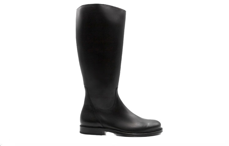 Order Botas de Cuero Altas Emporio Armani 'Negras' X2N001XF691100002