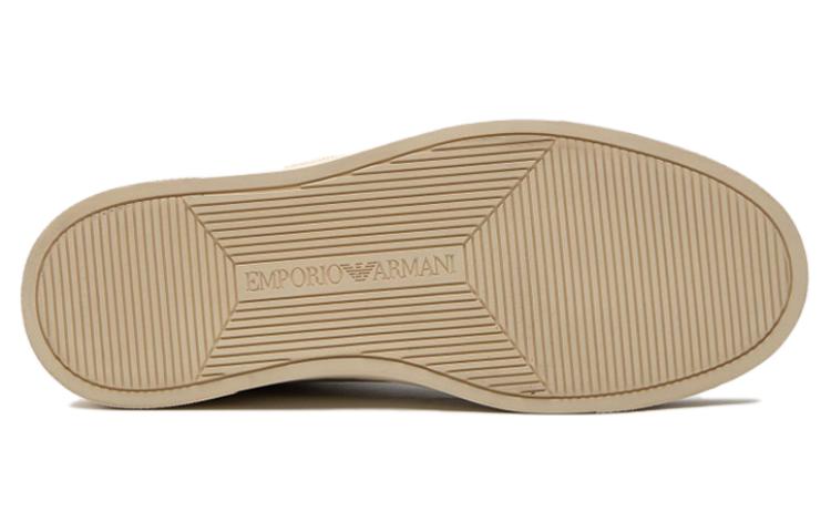 Emporio Armani High-Top Sneaker 'White Grey Eagle' 圖 4