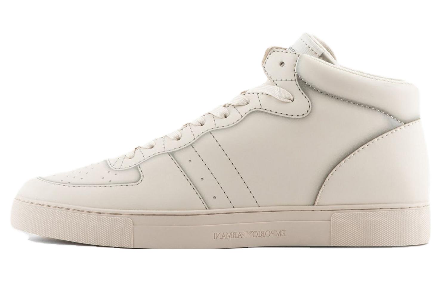 Emporio Armani High-Top Sneakers 'White'