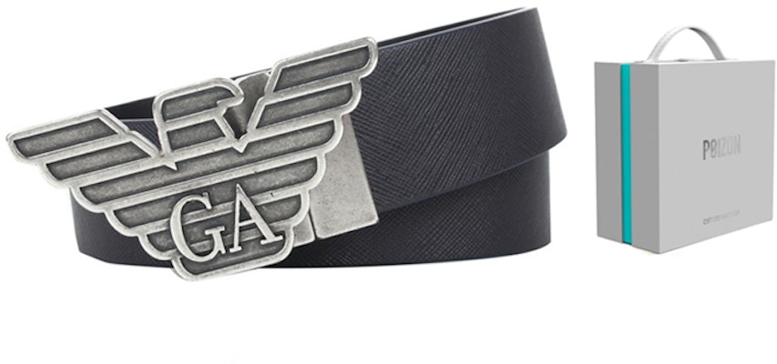 阿玛尼男士可更换扣头皮带 深蓝色 Y4S270YLP4X-88017 Buy 阿玛尼男士可更换扣头皮带 深蓝色 Y4S270YLP4X-88017