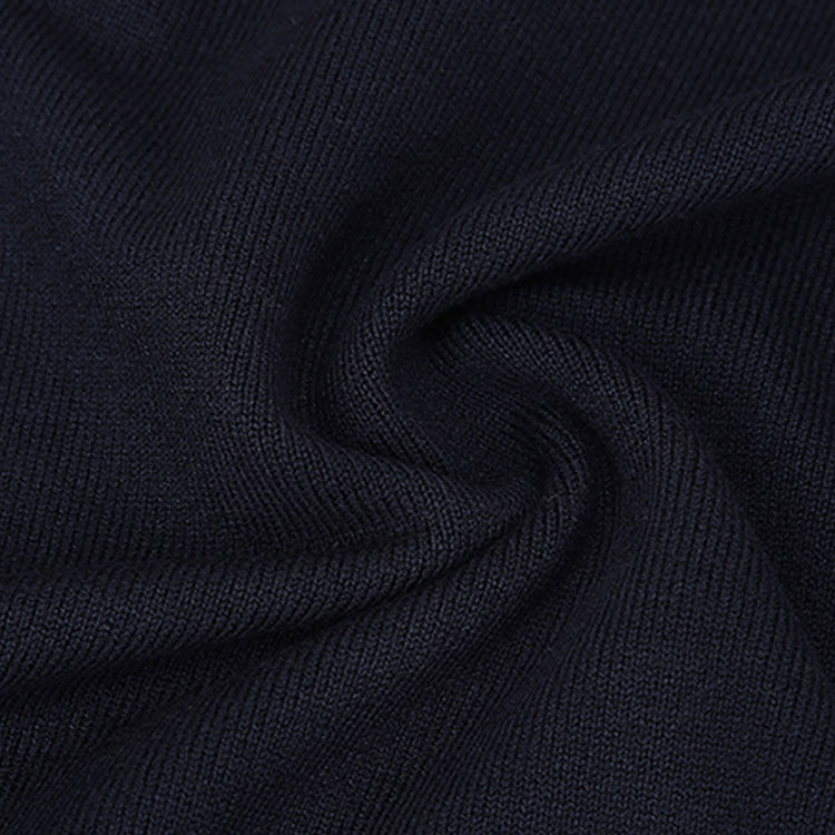 Sizing EMPORIO ARMANI 藏青色针织毛衣带品牌标志 3Z1MYI-1MPQZ-0924