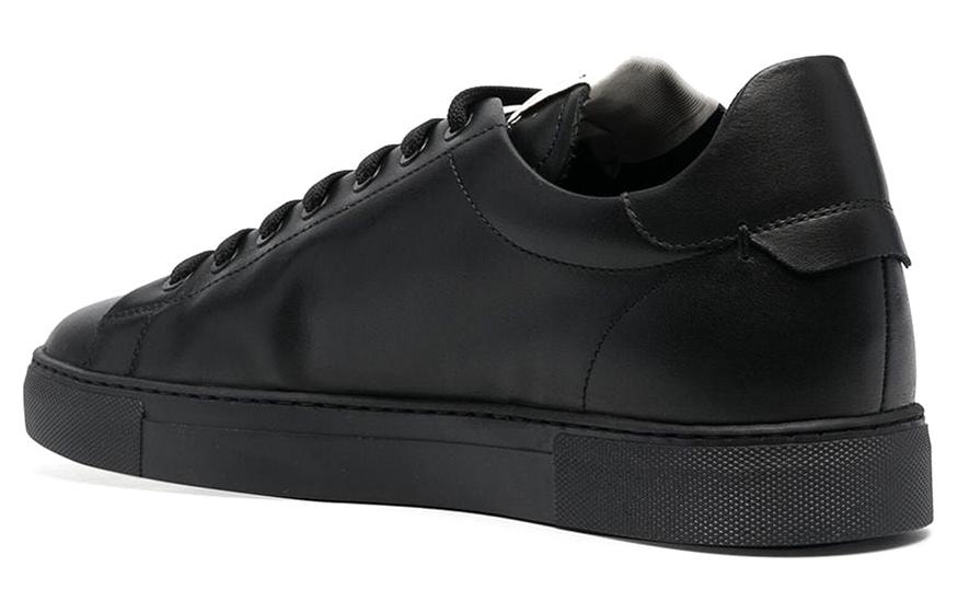 Purchase Emporio Armani Kulit Hitam 'Logo Elang Mengkilap' X4X554XF66300553