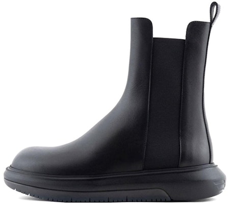 Emporio Armani Leather Chelsea Boots 'Black' X4Z128XF74900002 Buy Emporio Armani Leather Chelsea Boots 'Black' X4Z128XF74900002