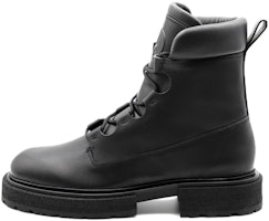 Emporio Armani Leather Lace-Up Ankle Boots 'Black Fashion' X2M346XN7111K001 Emporio Armani Leather Lace-Up Ankle Boots 'Black Fashion' X2M346XN7111K001