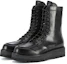 Lookbook Emporio Armani 黑色皮革系带靴 X4N012XF590100002