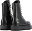 Purchase Emporio Armani 黑色皮革系带靴 X4N012XF590100002