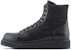 But Butang Emporio Armani Kulit Hujung Bulat 'Fesyen Hitam' X4M376XN6071K001