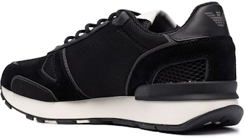 Zapatillas Emporio Armani de Cuero con Logo y Cordones 'Negro' X4X289XM499Q428 Shop Zapatillas Emporio Armani de Cuero con Logo y Cordones 'Negro' X4X289XM499Q428