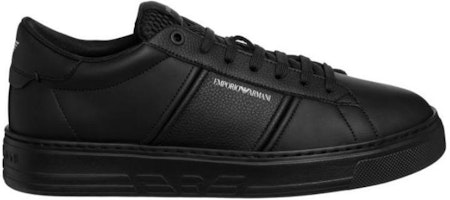Emporio Armani Kulit Low-Top 'Hitam' X4X570XN840K001 Order Emporio Armani Kulit Low-Top 'Hitam' X4X570XN840K001