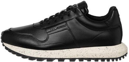 Emporio Armani Leather Low-Top 'Black' X4X639XD38200002 Emporio Armani Leather Low-Top 'Black' X4X639XD38200002