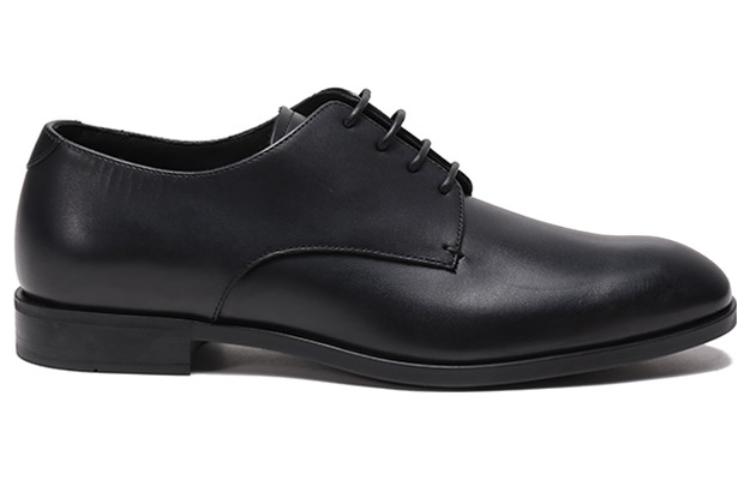 Order Emporio Armani Kasut Kulit Low-Top Formal 'Hitam' X4C587XF31200002