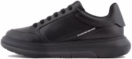 Emporio Armani Leather Low-Top Sneaker 'Black Comfort' X4X633XM964K001 Emporio Armani Leather Low-Top Sneaker 'Black Comfort' X4X633XM964K001