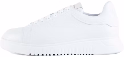 Emporio Armani Leather Low-Top Sneaker 'White' X4X264XF768100001 Emporio Armani Leather Low-Top Sneaker 'White' X4X264XF768100001