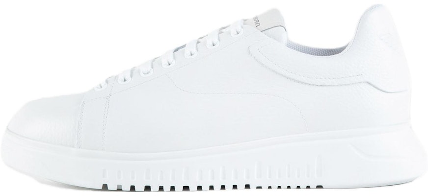 Emporio Armani Leather Low-Top Sneaker 'White' X4X264XF768100001 Buy Emporio Armani Leather Low-Top Sneaker 'White' X4X264XF768100001