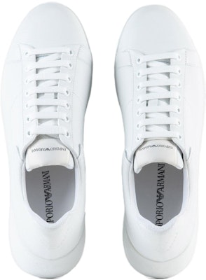 Zapatillas Bajas de Cuero Emporio Armani 'Blancas' X4X264XF768100001 Lookbook Zapatillas Bajas de Cuero Emporio Armani 'Blancas' X4X264XF768100001