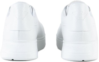 EMPORIO ARMANI阿玛尼 皮革 繫带時尚圓頭 低筒 板鞋 男款 白色 Shop EMPORIO ARMANI阿玛尼 皮革 繫带時尚圓頭 低筒 板鞋 男款 白色