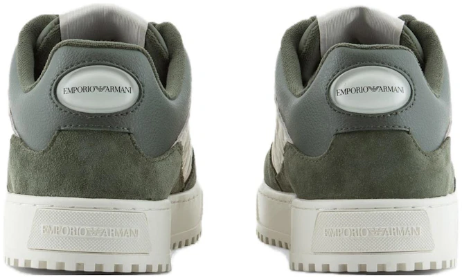 Sneaker Basse Emporio Armani en Cuir ''Blanc Vert'' X4X636XN791T086 Shop Sneaker Basse Emporio Armani en Cuir ''Blanc Vert'' X4X636XN791T086