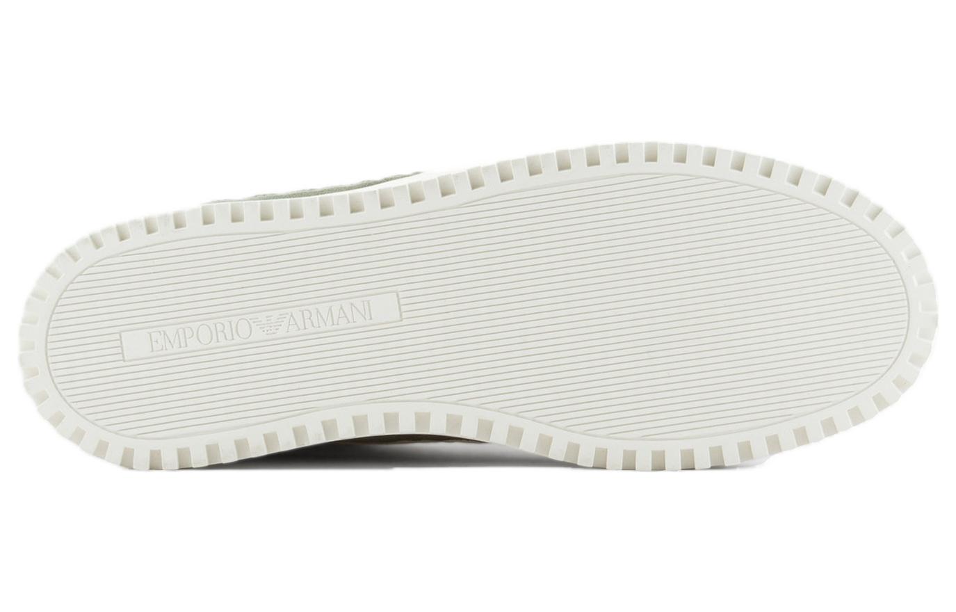 Purchase Sneaker Basse Emporio Armani en Cuir ''Blanc Vert'' X4X636XN791T086