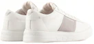 Shop Emporio Armani Leather Low-Top Sneaker 'White Grey' X4X570XN840K525