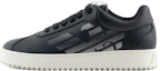 Buy Emporio Armani Leather Low-Top Sneakers 'Navy Blue' X4X643XN95200285
