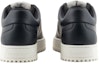 Lookbook Emporio Armani Low-Top Sneakers Kulit 'Biru Navy' X4X643XN95200285