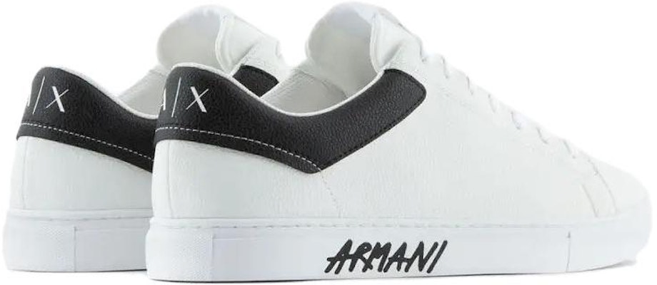 Emporio Armani Zapatillas de Cuero Bajas 'Negro y Blanco' XUX145XV598K488 Shop Emporio Armani Zapatillas de Cuero Bajas 'Negro y Blanco' XUX145XV598K488