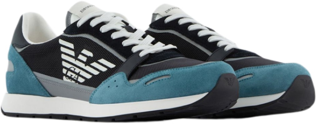Emporio Armani Zapatillas Bajas de Cuero 'Azul Negro Moda' X4X537XM678Q828 Order Emporio Armani Zapatillas Bajas de Cuero 'Azul Negro Moda' X4X537XM678Q828