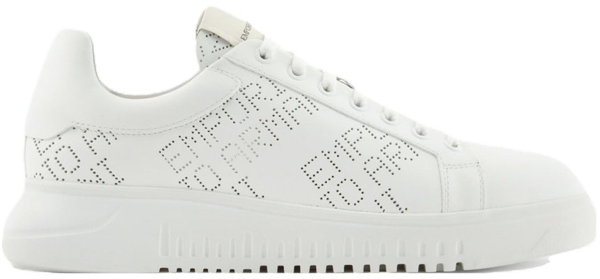 Emporio Armani Zapatillas Bajas de Cuero 'Clásico Blanco' X4X635XN889A222 Order Emporio Armani Zapatillas Bajas de Cuero 'Clásico Blanco' X4X635XN889A222