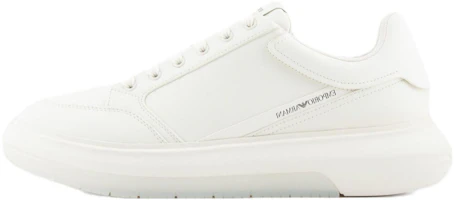 Emporio Armani Leather Low Top 'White Eagle' X4X633XM964M801 Emporio Armani Leather Low Top 'White Eagle' X4X633XM964M801