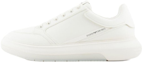 Emporio Armani Leather Low Top 'White Eagle' X4X633XM964M801 Emporio Armani Leather Low Top 'White Eagle' X4X633XM964M801