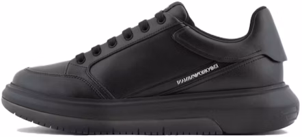 Emporio Armani Leather Low-Top Sneaker 'Black Comfort' X4X633XM964K001 Emporio Armani Leather Low-Top Sneaker 'Black Comfort' X4X633XM964K001