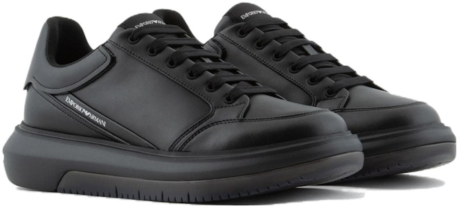 Zapatillas Bajas de Cuero Emporio Armani 'Black Comfort' X4X633XM964K001 Order Zapatillas Bajas de Cuero Emporio Armani 'Black Comfort' X4X633XM964K001