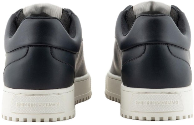 Zapatillas Bajas de Piel Emporio Armani 'Azul Marino' X4X643XN95200285 Lookbook Zapatillas Bajas de Piel Emporio Armani 'Azul Marino' X4X643XN95200285