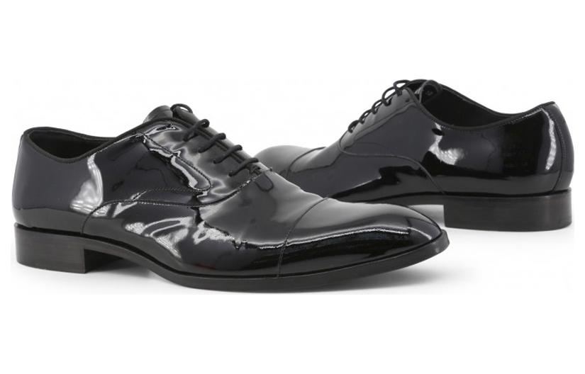Emporio Armani Leather Oxford 'Black Dress' 圖 2