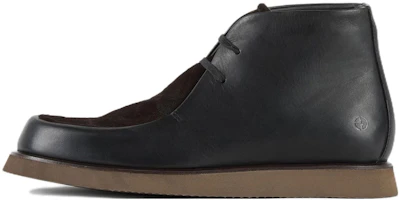 Emporio Armani Leather Round Toe Lace-Up 'Fashion Short Boot Black' X2M344XN6651C705 Emporio Armani Leather Round Toe Lace-Up 'Fashion Short Boot Black' X2M344XN6651C705
